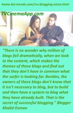RSS Blogging Ezine: A Quote about Successful Blogging by Building.