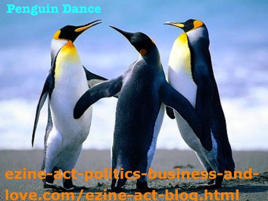 Ezine Acts Dance: Penguin Dance. Penguin Dance Could Be A New Innovational Dance!