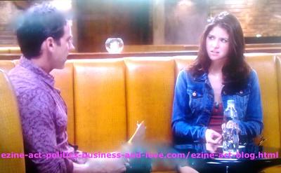 Loren Tate (Brittany Underwood) and Max Duran (Carlos Ponce) Speaking about her Love Eddie Duran (Cody Longo) in Hollywood Heights.