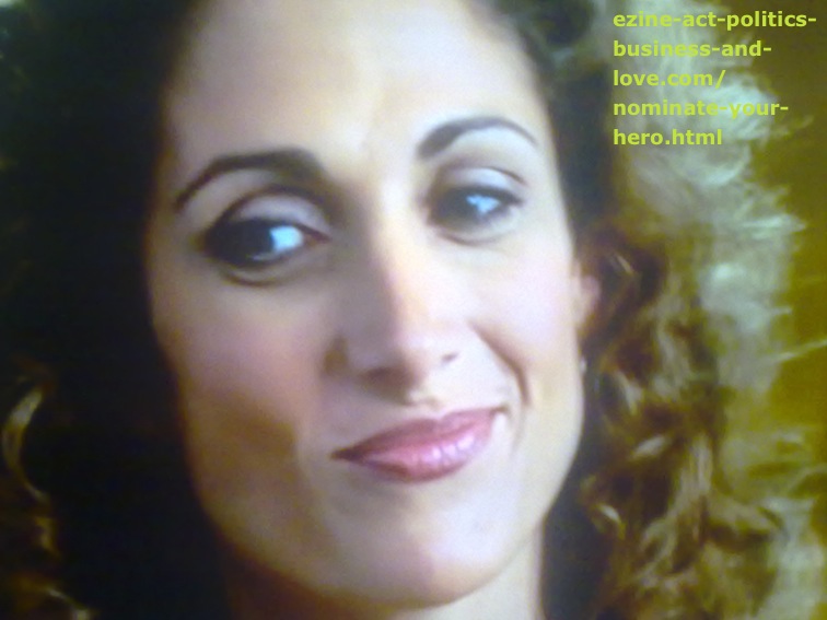 Melina Eleni Kanakaredes on Nominate Your Hero or Heroine