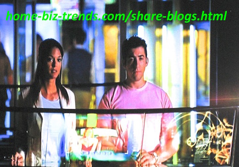 Share Blogs: Share Eva LaRue and Jonathan Togo.