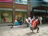 Swedish Streets Exhibiting Performed Arts, Native Americans' Dance Music, Orebro.