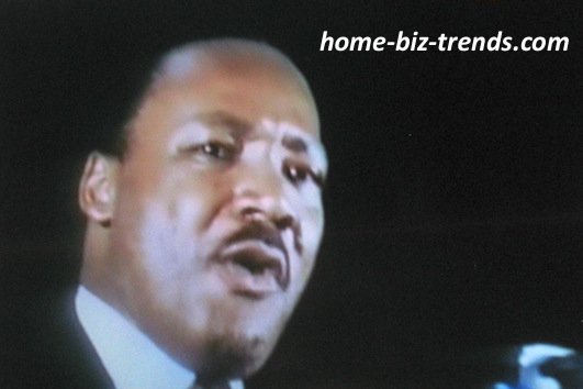 home-biz-trends.com - Blogger: Martin Luther King in One of His Public Speeches.