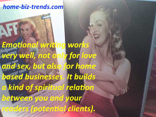 Home Biz Trends - Bright Letters: Bright letters work for any niche, not only emotional, love and sex niches.