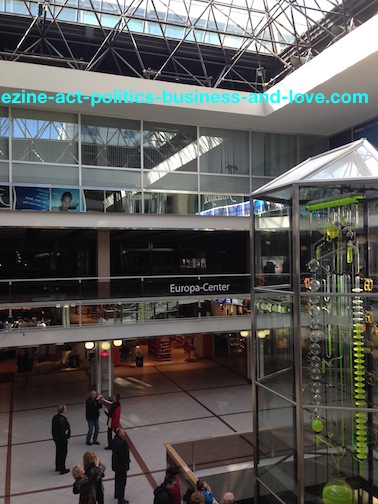 Ezine Acts Advertising: Europa Centre, Berlin, Germany.