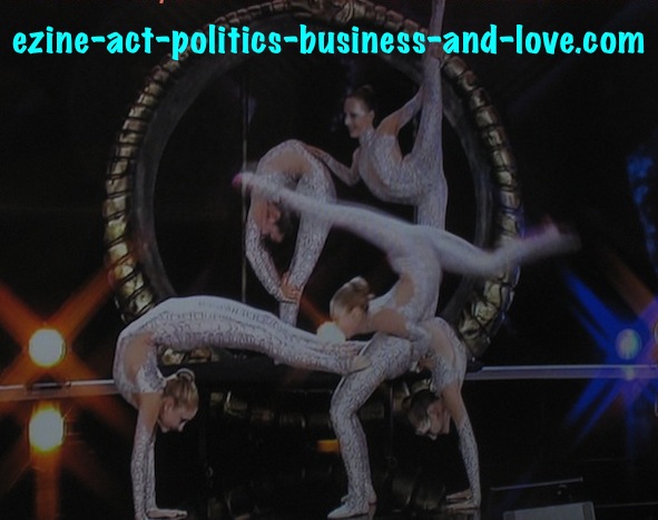 Ezine Acts Art Essence: German Acrobatics Show with an Art Essence.