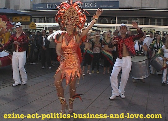 Ezine Acts Dance: Samba Dance.