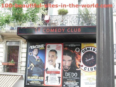 Ezine Acts "Exhibiting Online": Le Comedy Club, Paris, France.