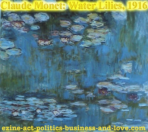 Ezine Acts Fine Arts: Claude Monet's Water Lilies, 1916.