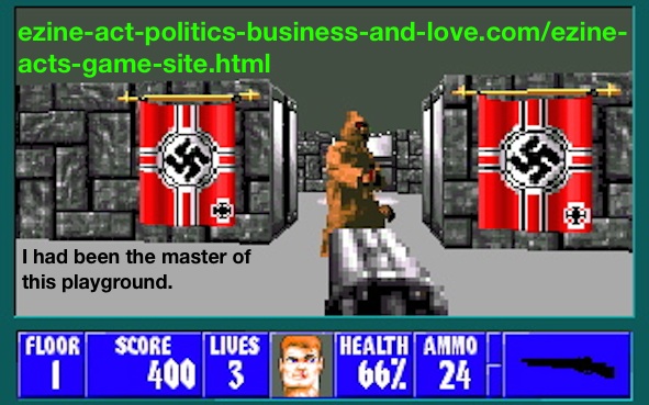 Ezine Acts Games: Dark Wolfenstein 3D, Dark Wolf 3D.