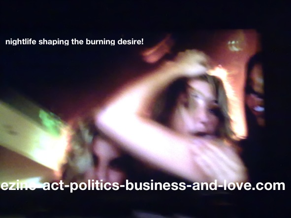 Ezine Acts Photo Gallery: Nightlife Shaping the Burning Night Desire.