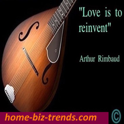 home-biz-trends.com - Home Biz Trends: Arthur Rimbaud's Emotional quote: Love is to reinvent. Reinvent with us. It is like your espresso. What else? Asks George Timothy Clooney.