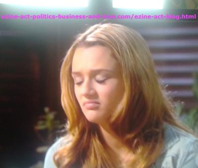Adriana Masters (Haley King) Feeling Pain and Sorrow Because of her Failure in Hollywood Heights.