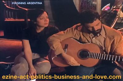 I Love My First Cousin: Love, Music, Politics and Theatre in the Movie Imagining Argentina.