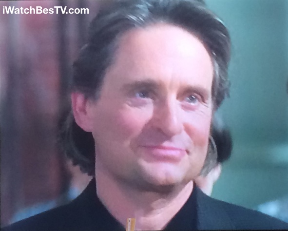 Building Distinguished Carisma: Michael Douglas, While Building Reputation with Distinguished Carisma in the Movie, Disclosure.