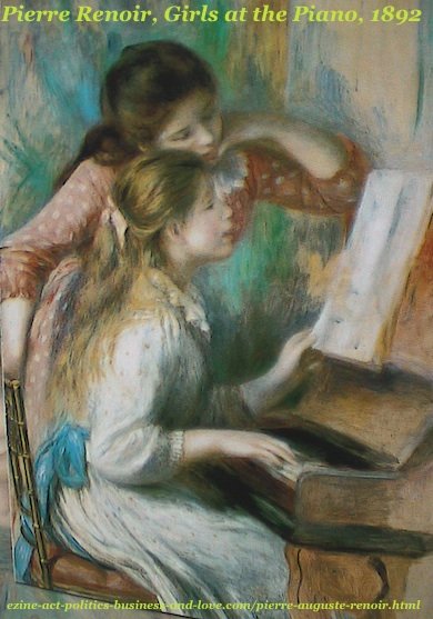 Pierre Auguste Renoir, Girls at the Piano, 1892