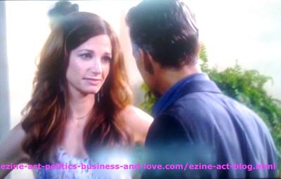 Nora Tate (Jama Williamson) and Don Masters (Grayson McCouch) in Love Before They Breakup in Hollywood Heights.