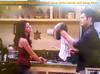Eddie Duran (Cody Longo) While Helping Loren Tate (Brittany Underwood) at Her Kitchen and Discovering a New Musical Instrument in Hollywood Heights.