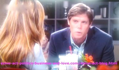 Gus Sanders (Brian Letscher) Asking Adriana Masters (Haley King) How Could his Son (her Boyfriend) Phil Sanders (Robert Adamson) Steal the Drugs from her Dad Don Masters (Grayson McCouch).